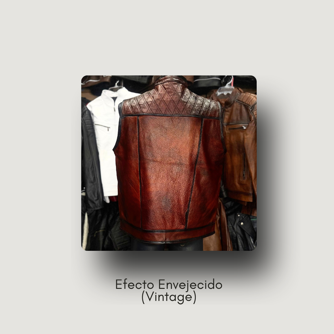 Chaleco: Levis con rombos