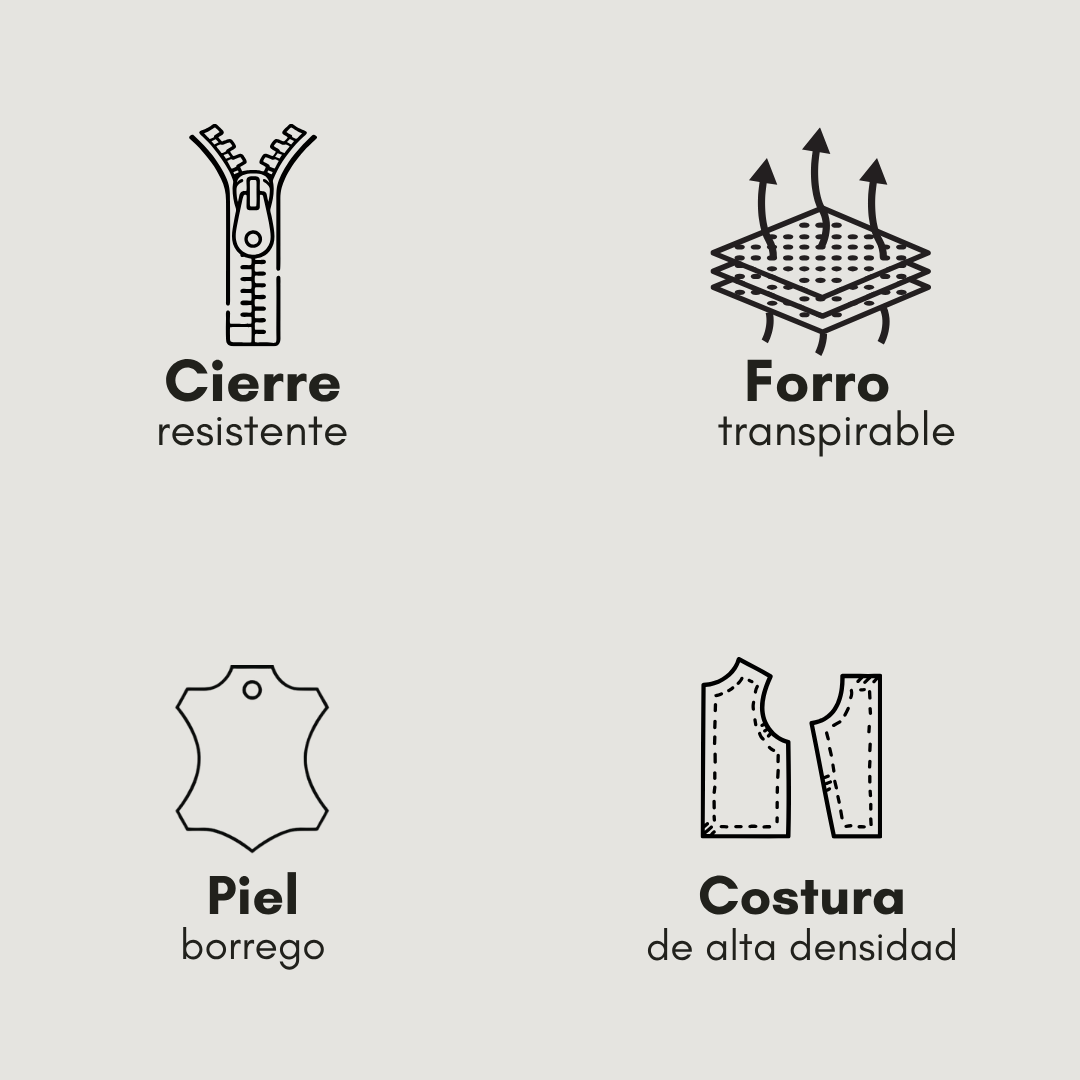 Chamarra: rockera