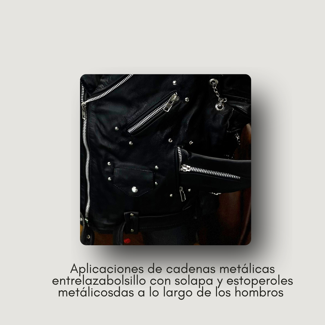 Chamarra: Rockera Desmontable