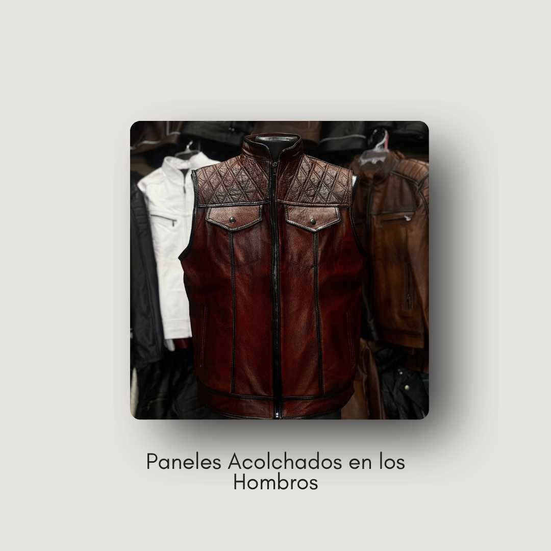 Chaleco: Levis con rombos