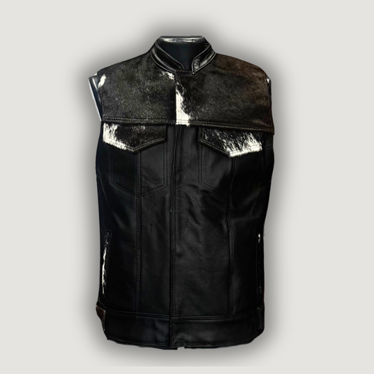 Chaleco: Levis en piel de vaca
